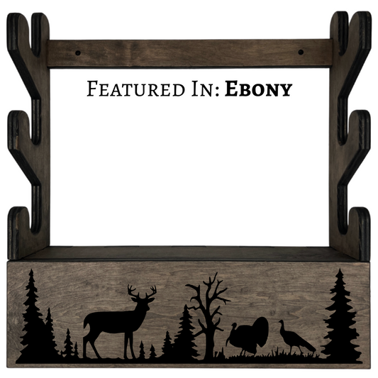 Deer + 2 Turkey Scene